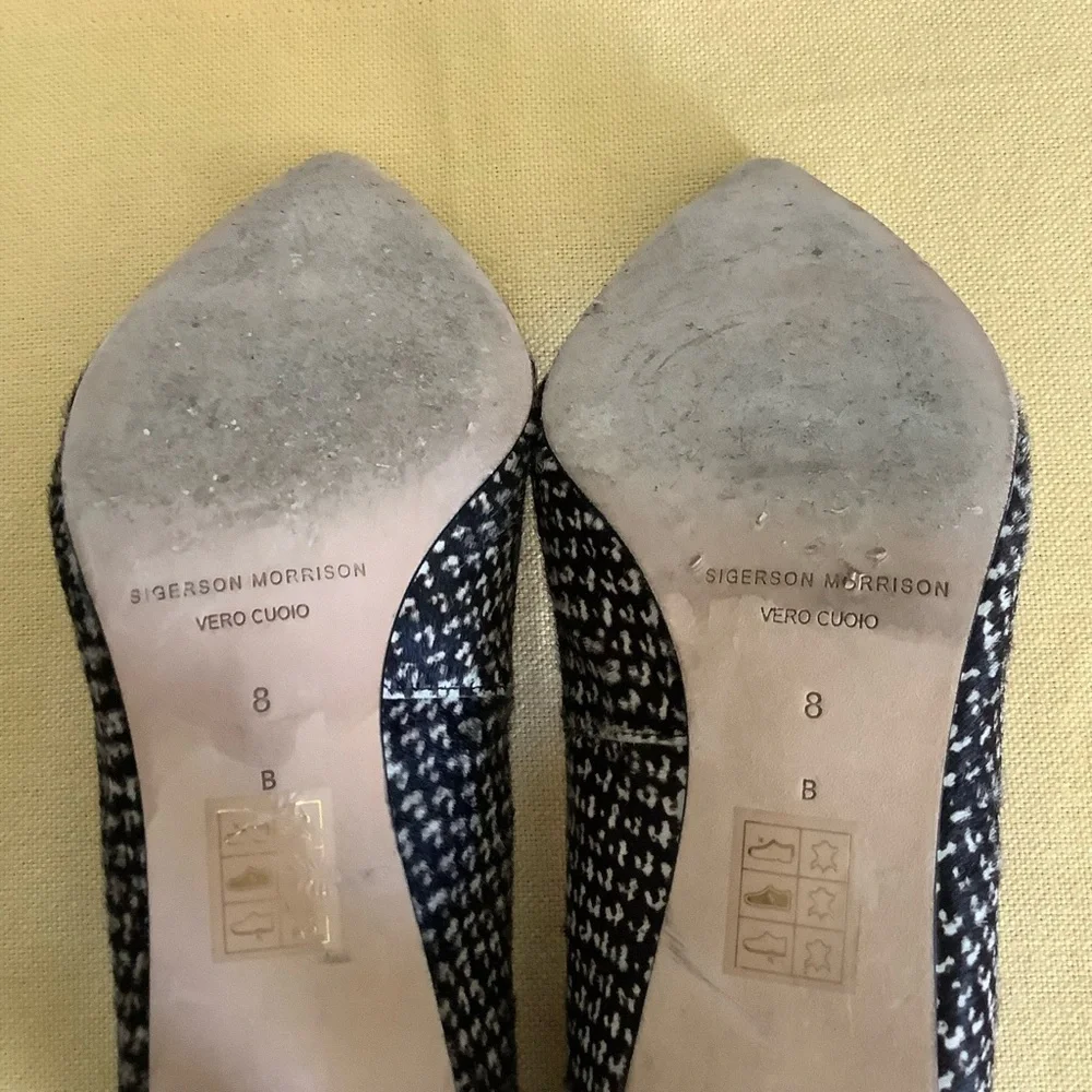 Sigerson Morrison Sanny Pony Heels Sz-8